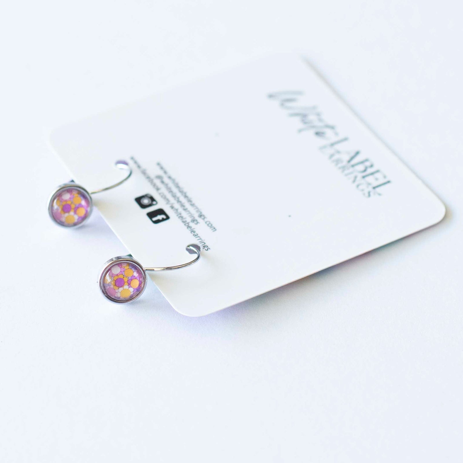 White Label Earrings, White Label, Earrings, Stud Earrings, Studs, Wholesale Earrings, Gifts For Mums, Gifts For Her, Custom Earrings, Gift Ideas, Wholesale Earrings Australia, Wholesale Earrings New Zealand, Gifts for Little Girls Australia, Gifts for Little Girls New Zealand, Earrings for Girls Australia, Earrings for Girls, Earrings for Girls New Zealand, Earrings Australia, Earrings New Zealand, VOGUE Earrings, Vanity Fair Earrings, Handmade Earrings, Spring Earrings, Mystery Earring Bags