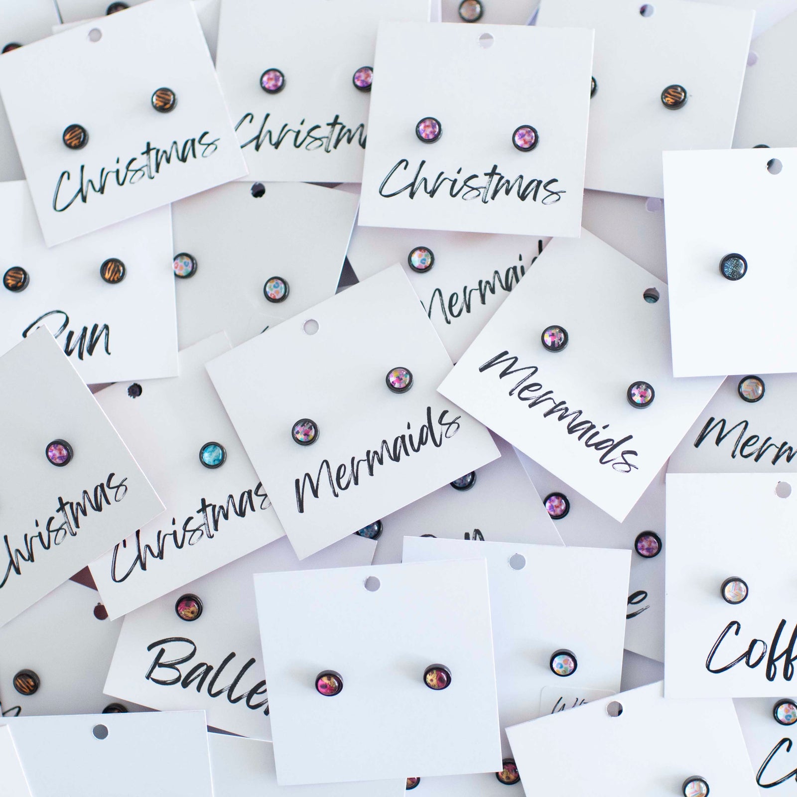 White Label Earrings, White Label, Earrings, Stud Earrings, Studs, Wholesale Earrings, Gifts For Mums, Gifts For Her, Custom Earrings, Gift Ideas, Wholesale Earrings Australia, Wholesale Earrings New Zealand, Gifts for Little Girls Australia, Gifts for Little Girls New Zealand, Earrings for Girls Australia, Earrings for Girls, Earrings for Girls New Zealand, Earrings Australia, Earrings New Zealand, VOGUE Earrings, Vanity Fair Earrings, Handmade Earrings, Spring Earrings, Mystery Earring Bags