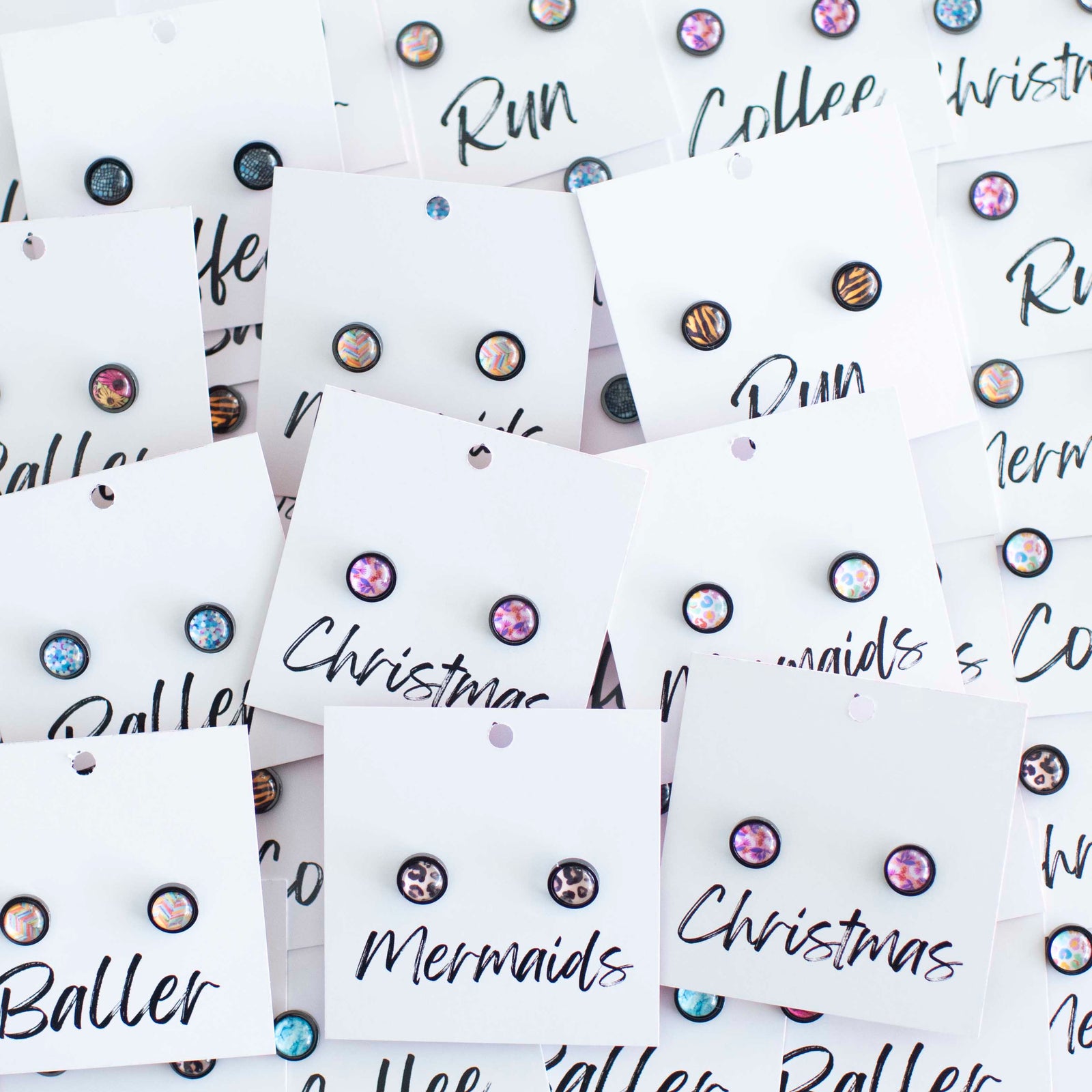 White Label Earrings, White Label, Earrings, Stud Earrings, Studs, Wholesale Earrings, Gifts For Mums, Gifts For Her, Custom Earrings, Gift Ideas, Wholesale Earrings Australia, Wholesale Earrings New Zealand, Gifts for Little Girls Australia, Gifts for Little Girls New Zealand, Earrings for Girls Australia, Earrings for Girls, Earrings for Girls New Zealand, Earrings Australia, Earrings New Zealand, VOGUE Earrings, Vanity Fair Earrings, Handmade Earrings, Spring Earrings, Mystery Earring Bags