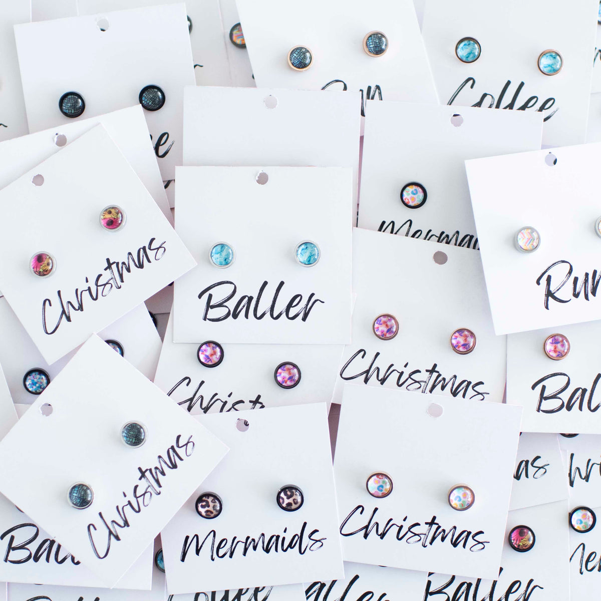 White Label Earrings, White Label, Earrings, Stud Earrings, Studs, Wholesale Earrings, Gifts For Mums, Gifts For Her, Custom Earrings, Gift Ideas, Wholesale Earrings Australia, Wholesale Earrings New Zealand, Gifts for Little Girls Australia, Gifts for Little Girls New Zealand, Earrings for Girls Australia, Earrings for Girls, Earrings for Girls New Zealand, Earrings Australia, Earrings New Zealand, VOGUE Earrings, Vanity Fair Earrings, Handmade Earrings, Spring Earrings, Mystery Earring Bags